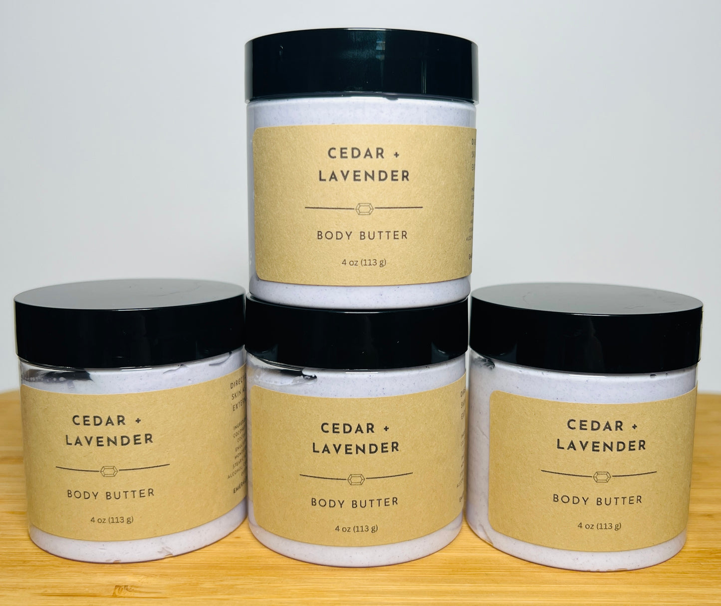 Cedar + Lavender Body Butter