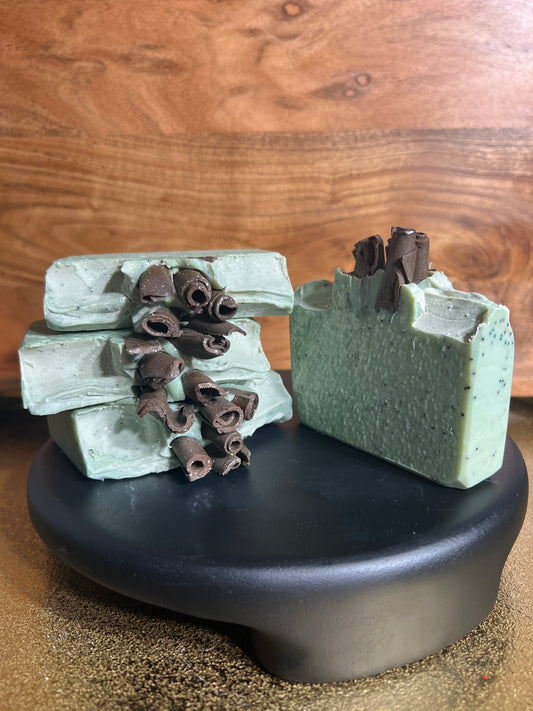 Mint Chocolate Chip Soap