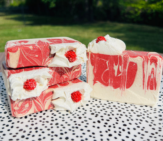 Raspberry Goat Milk Soap