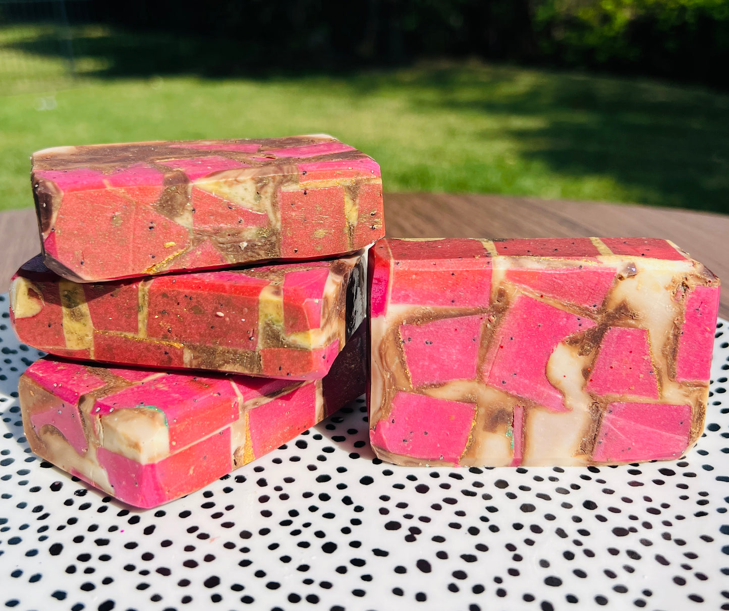 Chocolate Covered Strawberry Soap